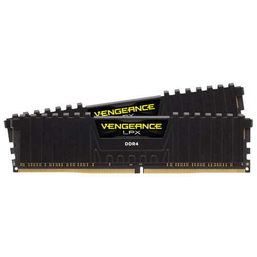 Vengeance LPX 32GB DDR4 3200MHz CL16 Dual Channel Kit (2x 16GB), Black