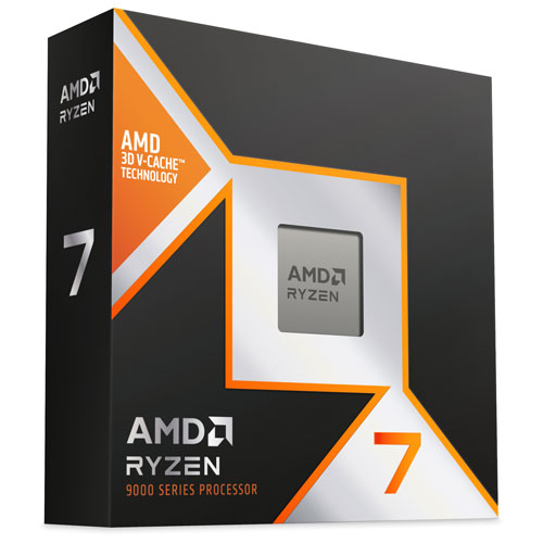 Ryzen™ 7 9850X3D Processor w/ 8 Cores / 16 Threads, up to 5.6 GHz, 3D V-Cache